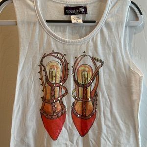 Girls Valentino Studded Top